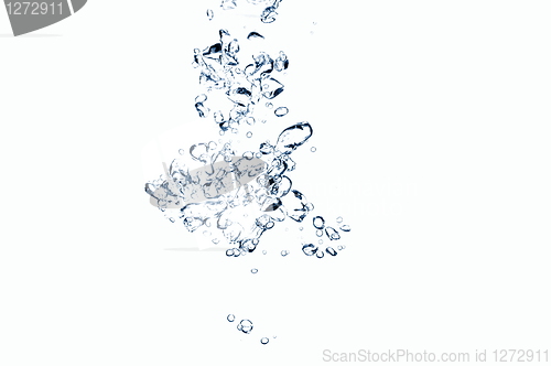 Image of active water background