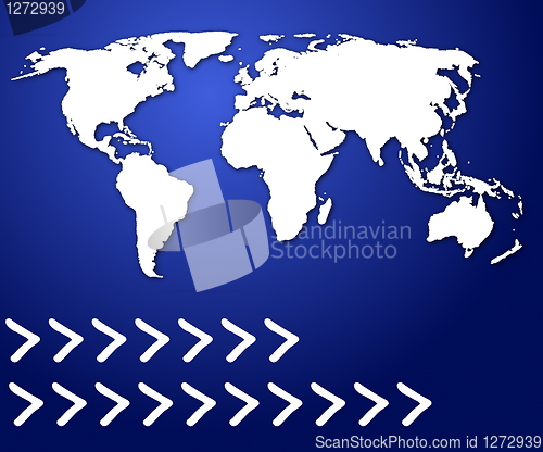 Image of map of the world