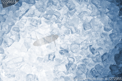 Image of abstract blie ice background