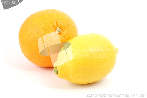 Image of lemon orange and citron fruit