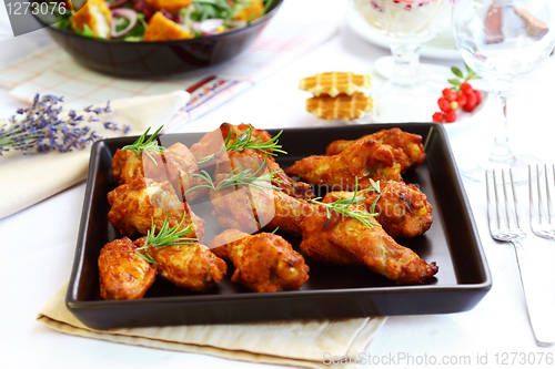 Image of Hot chicken wings