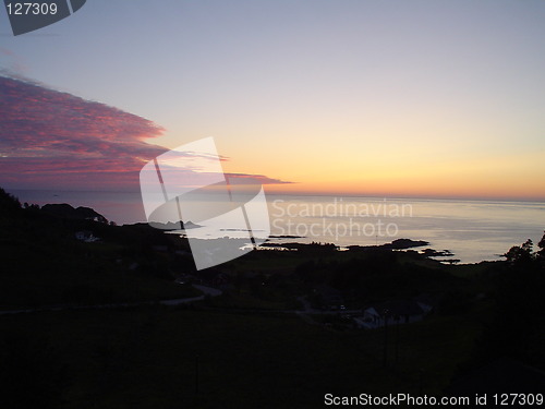 Image of Sunset Vågsøy