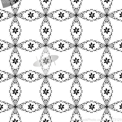 Image of Seamless  floral pattern