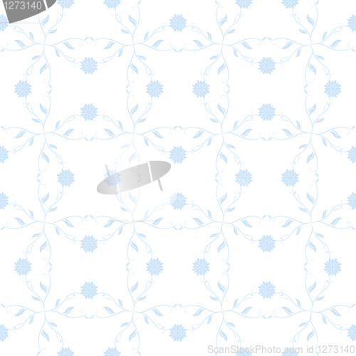 Image of Seanless floral pattern