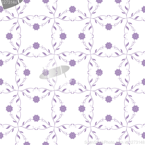 Image of Seanless floral pattern