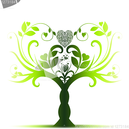 Image of valentine tree