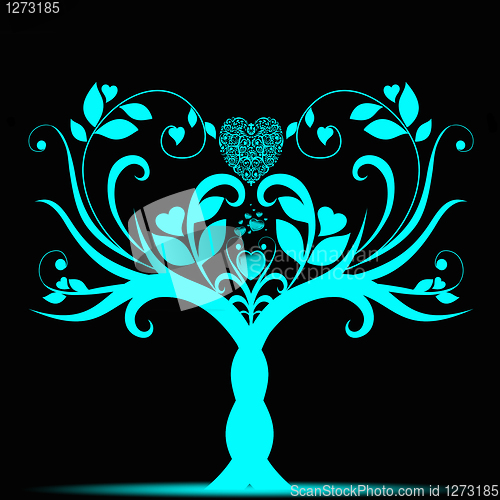 Image of valentine tree