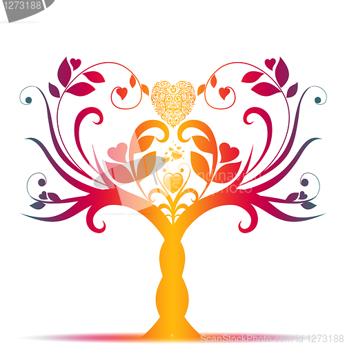 Image of valentine tree