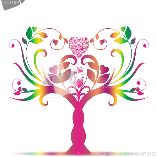 Image of valentine tree