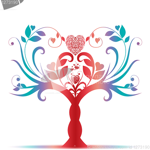 Image of valentine tree