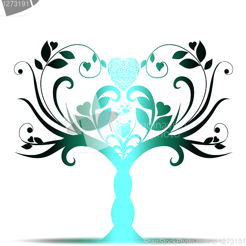 Image of valentine tree