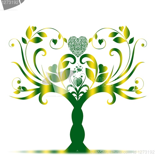 Image of valentine tree