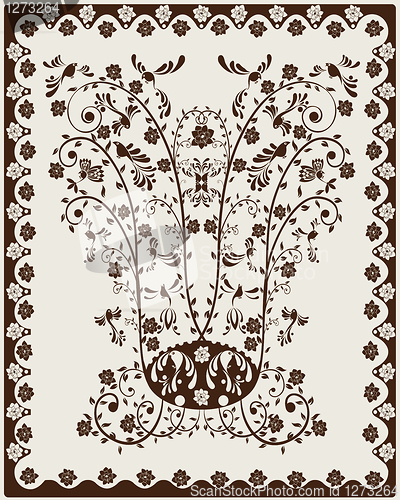 Image of Art Nouveau background