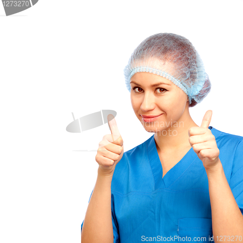 Image of medical doctor is smile