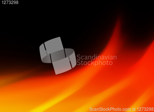 Image of flames abstract background