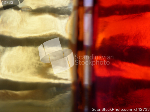 Image of Gold Red Glass