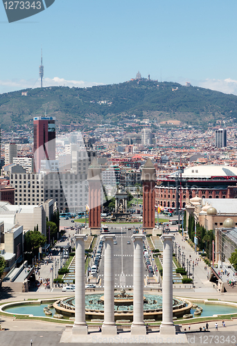 Image of PlaÃ§a d'Espanya (Plaza de Espana), Barcelona