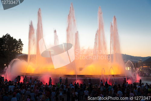 Image of Barcelona Font Magica or Magic Fountain