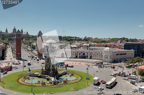 Image of PlaÃ§a d'Espanya (Plaza de Espana), Barcelona