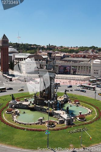 Image of PlaÃ§a d'Espanya (Plaza de Espana), Barcelona