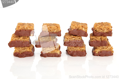 Image of Flapjack and Chocolate Cookie Stacks