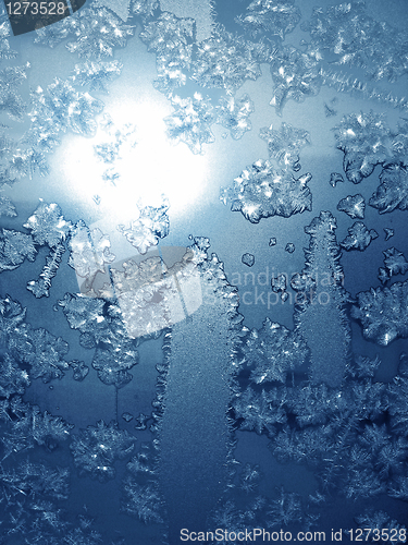 Image of frozen glass