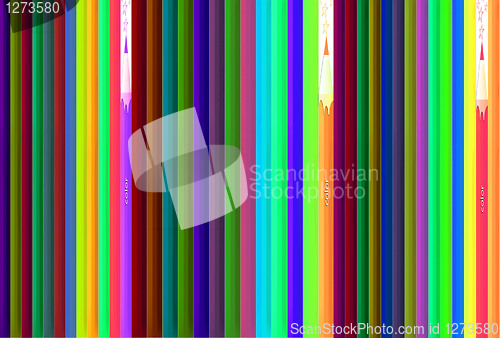 Image of  color pencils   