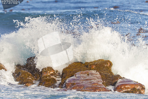 Image of Waves breaking at the Cape of Good Hope