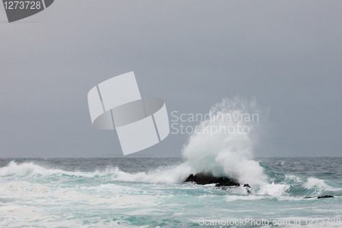 Image of Storm waves breaking at Tsitsikamma National Park