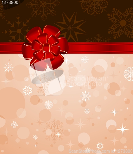 Image of Christmas background with set balls for holiday design