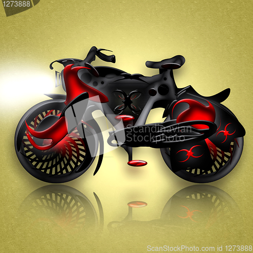 Image of Futuristic Bike