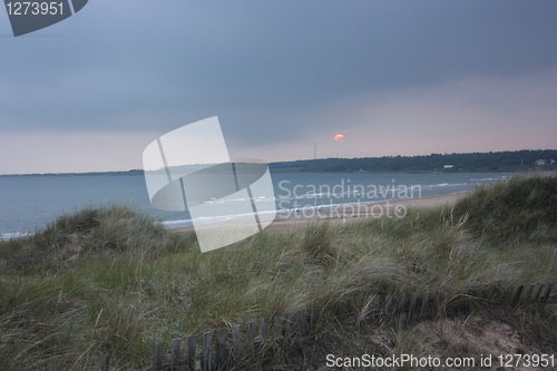 Image of Sunset on tylø beach