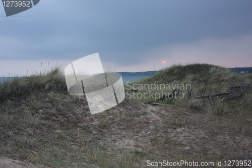 Image of Sunset on tylø beach