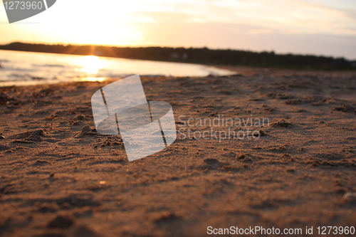 Image of Sunset on tylø beach