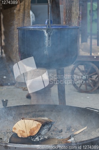 Image of campfire cooking