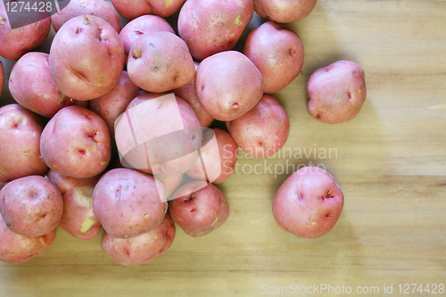 Image of Spilled potatoes