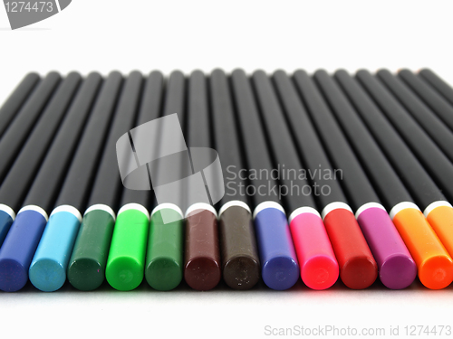 Image of Colored Pencil Ends