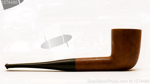 Image of Tobacco pipe isolated on white background 