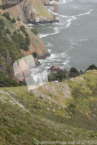 Image of Hills by ocean