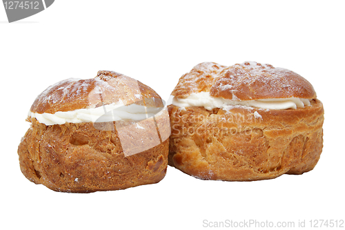 Image of Two profiteroles