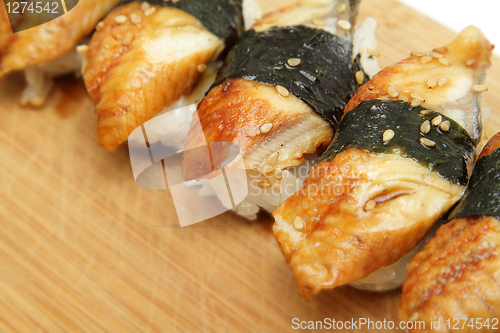 Image of Eel sushi