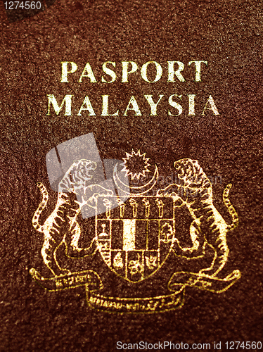 Image of Malaysian passport