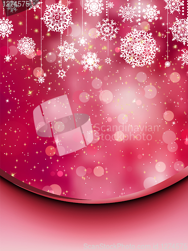 Image of Elegant christmas background. EPS 8