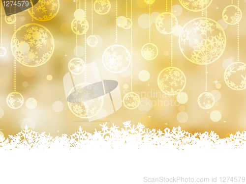 Image of Elegant christmas background. EPS 8