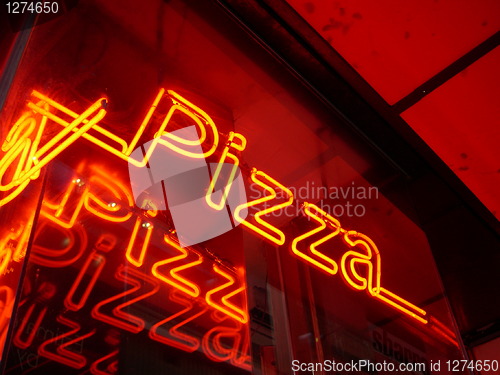 Image of Pizza neon sign