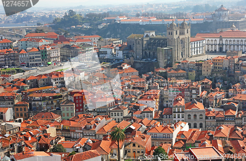 Image of Portugal. Porto. Aerial view over the city Portugal. Porto. Aeri