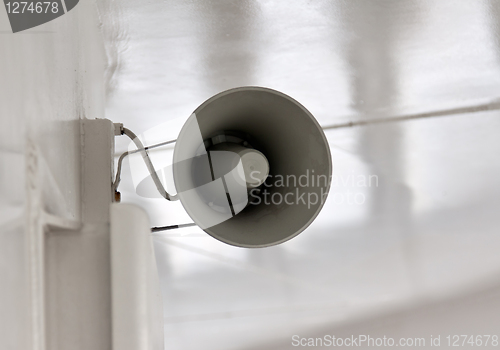 Image of ship's megaphone