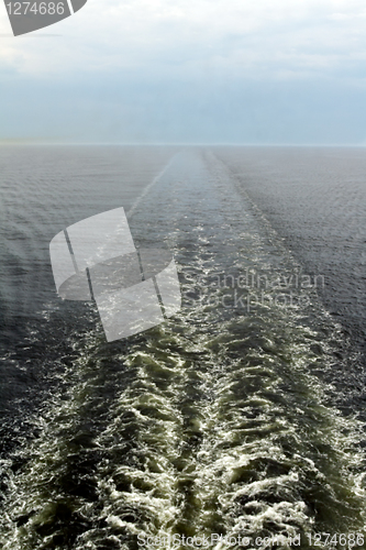 Image of trace of merchant ships