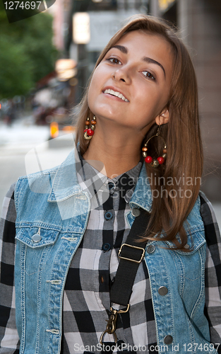 Image of portrait of a girl