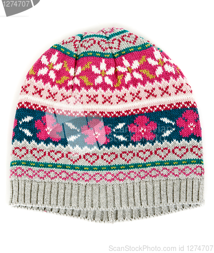 Image of Warm knitted cap
